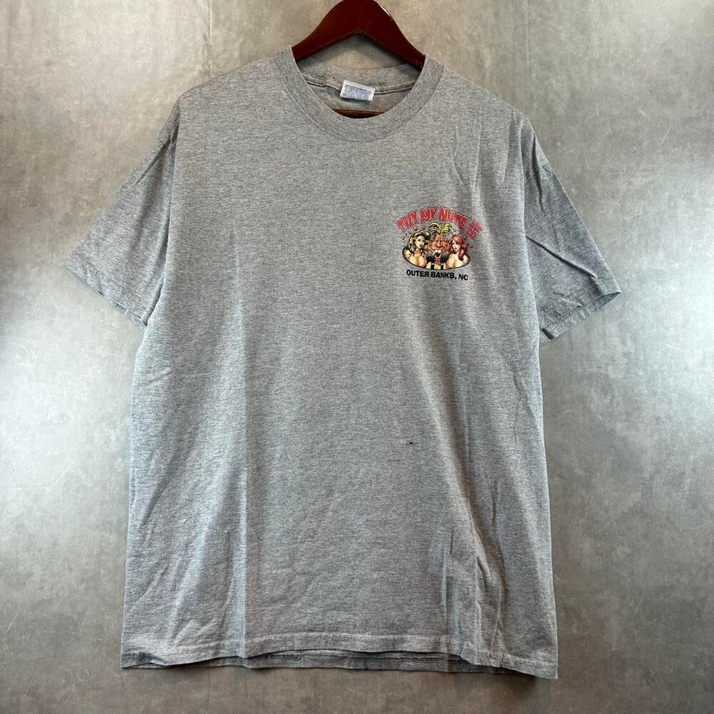 Hanes Men's Grey T-shirt
